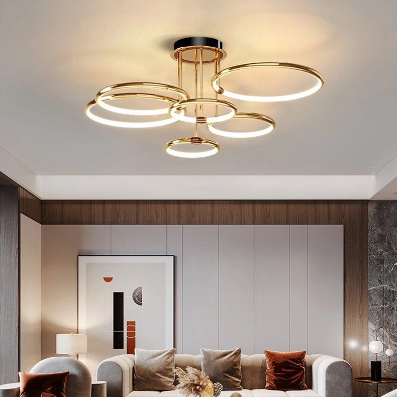 2023 New Launch Tpstarlite Contemporary Acrylic Ceiling Lamp LED Lighting Circle Ceiling Lamps Bedroom Ceiling Lamp