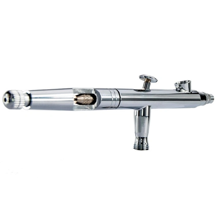 Airbrush 187 Dual Action Gravity Feed Airbrush Set for Tattoo Makeup Beauty Machine Kit