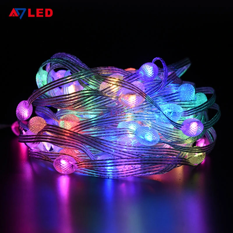 Music Controlled 5m/10m/15m Colorful IC RGB Christmas LED String Lights