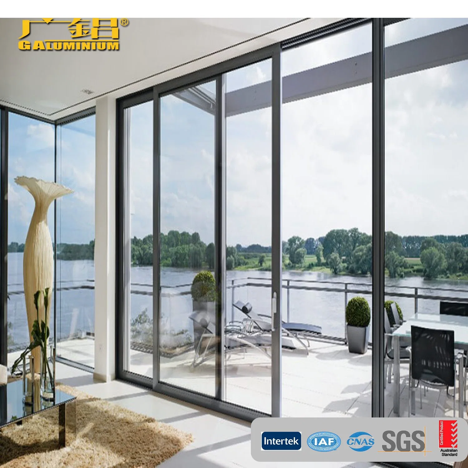 Aluminium Glass Sliding Door