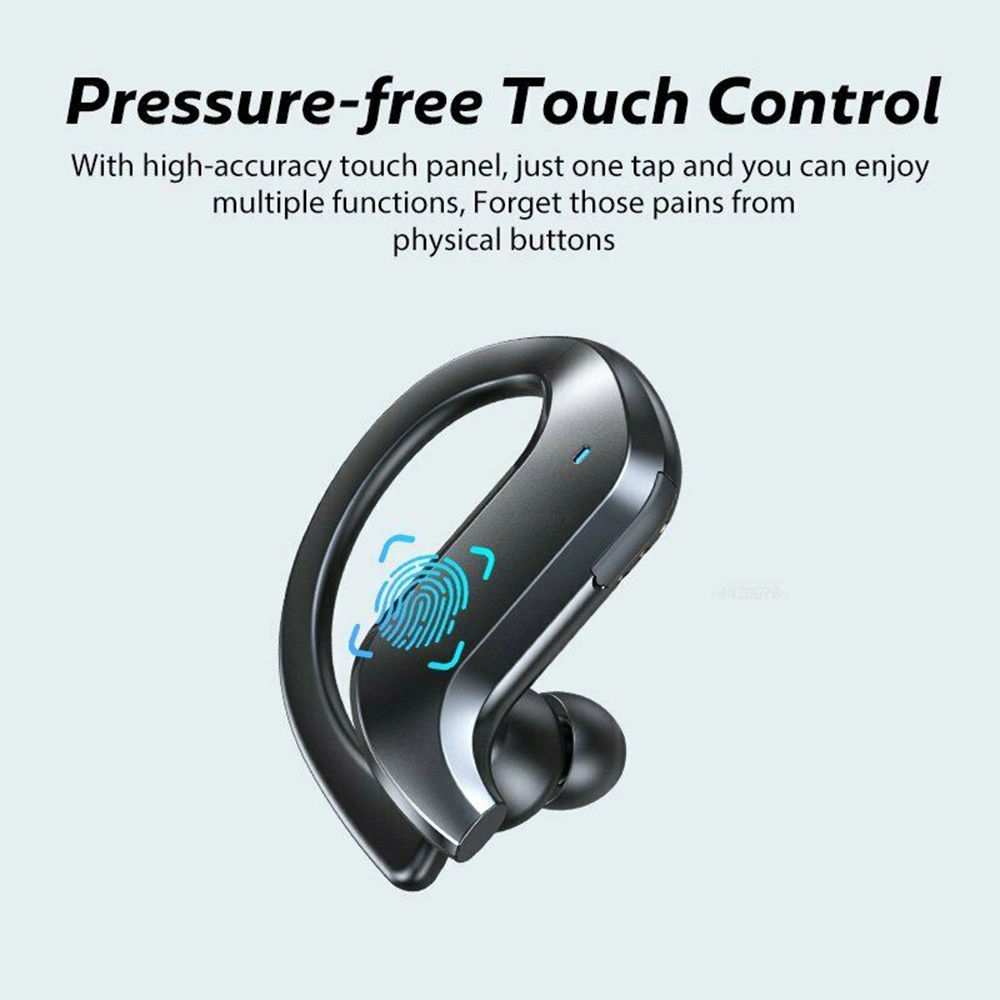 Wireless Bluetooth Hanging Ear Hooks for Ios and Android Devices- USB Charging Dropshipping