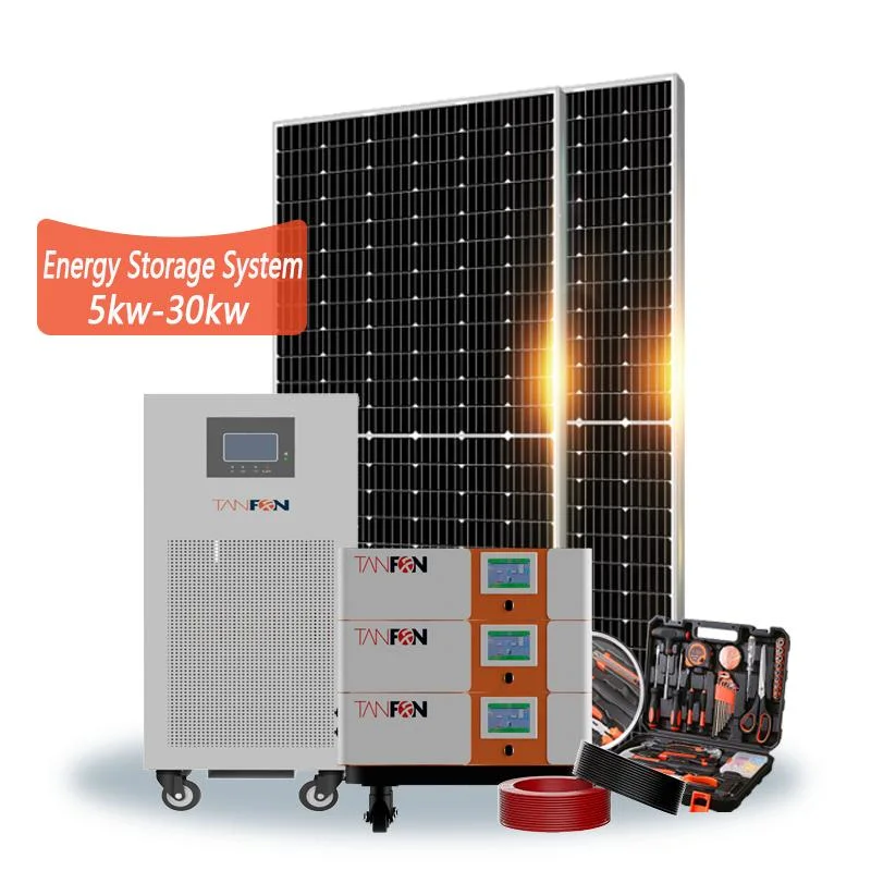 Système d'énergie solaire 30 kW 10 kW 20 kW 15 kVA 100 kW Système solaire complet pour maison 40 kW Système d'énergie solaire hors réseau