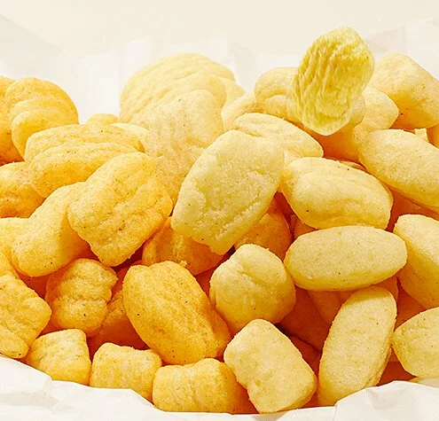 Maíz y arroz Puff Snack máquina extrusora de alimentos