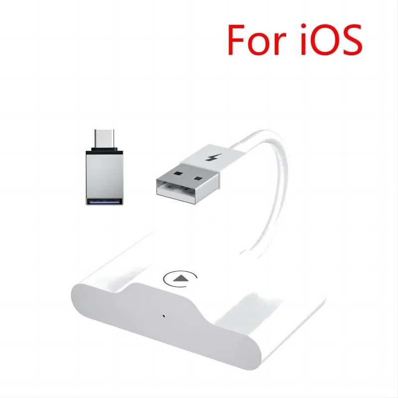 Wireless Carplay Adapter for Android or Ios with USB-C OTG Converter