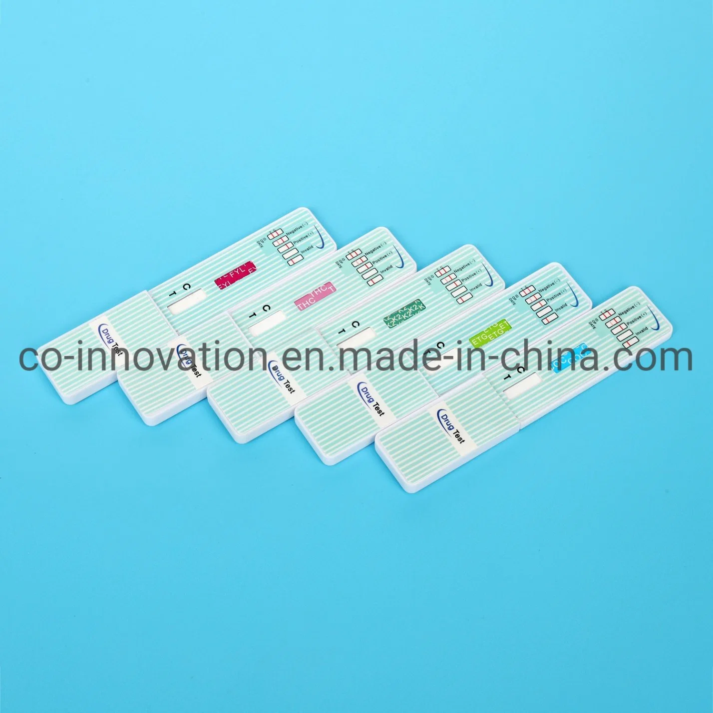 6 Panneau de barre d'AMPLI Bzo Coc BPR Médicaments Mtd Test carte DIP