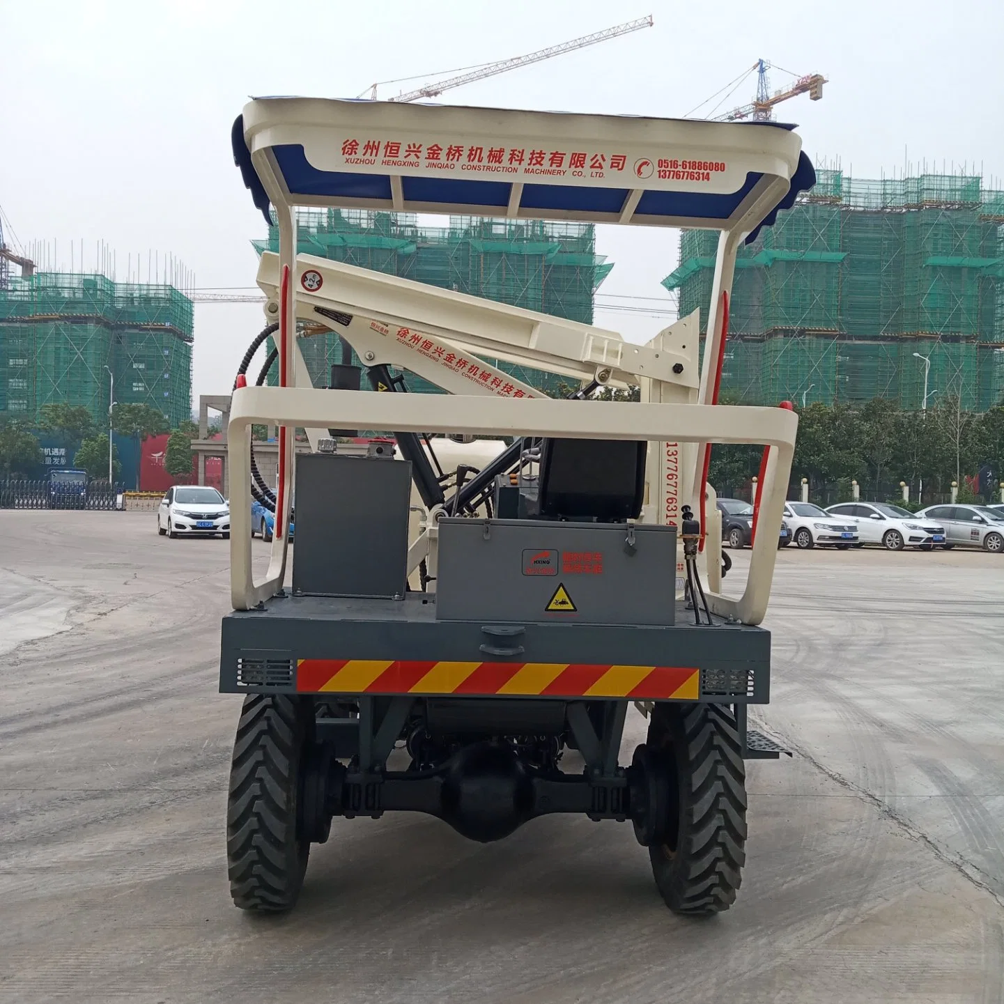 Economic Hydraulic County Road Pile Driver Equipment with Vibrating Hammer for Metal Posts Piling