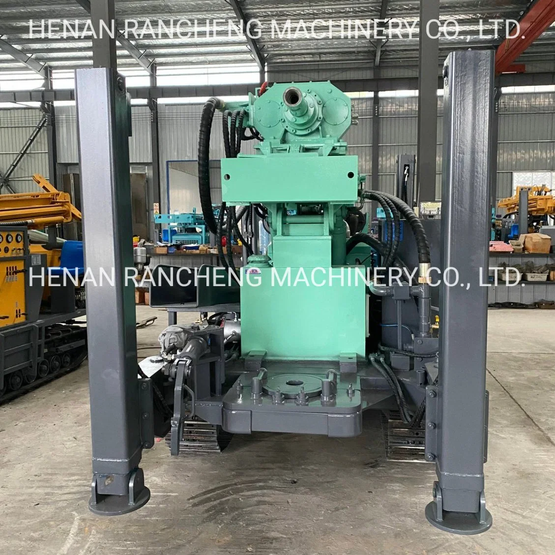 Fast Drilling 300m Borehole Drilling Machine/Steel Crawler Mounted Water Well Drilling Rig/Water Drilling Machine with 85kw Diesel Engine