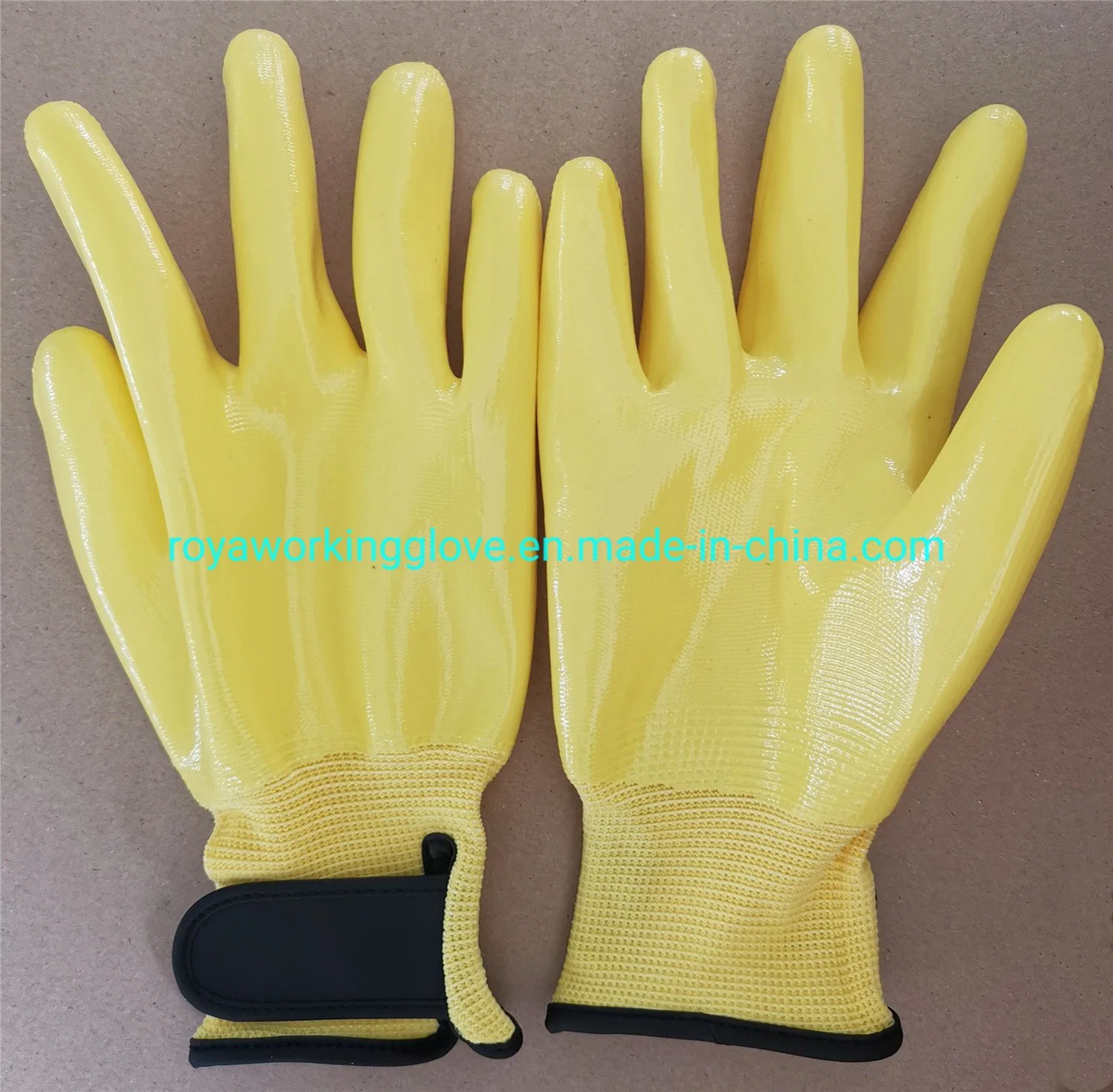 Перчатки с нитриловым покрытием Magic Velcro Faster Cuff/ Промышленная безопасность Рабочие перчатки защищают перчатки для работы с руками