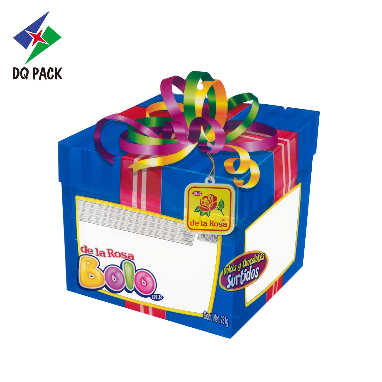 Dq Pack Flexible Packaging Plastic Special Shape Pouch Food Packing Candy Biscuit