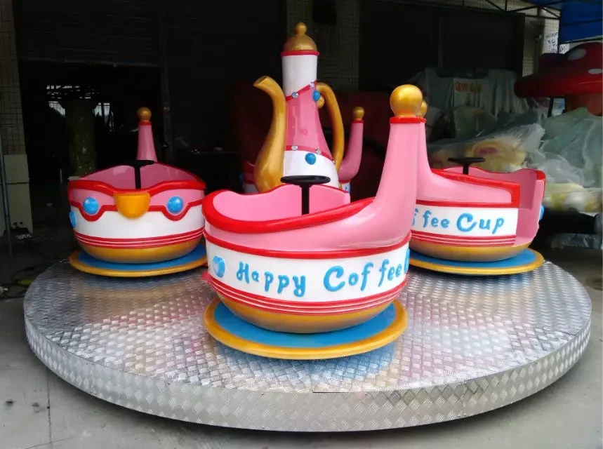 Hot Mini Amusement Park Tea Cup Rides for Outdoor Playground