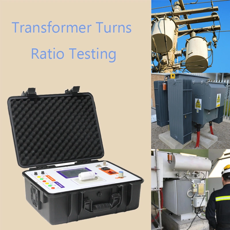 Transformer Turns Ratio TTR Instrument Single/Three Phase Turn Ratio Test Meter