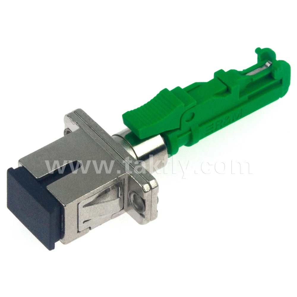 Adaptateur mâle à femelle LC à fibre optique SC Adaptateur hybride