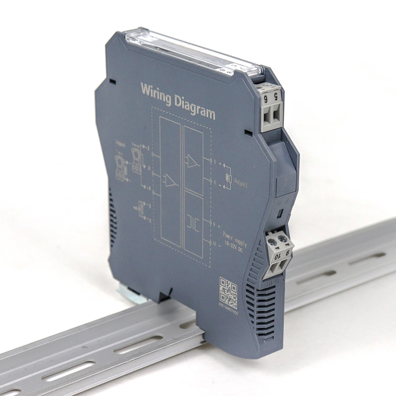 Dual Channels 4-20mA 0-10V Input Signal Isolator 1in 2 out