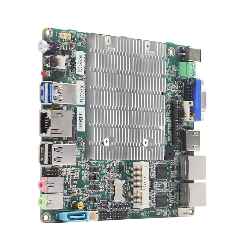 Fanless 2 LAN Lvds Small Mainboard Nano Motherboard