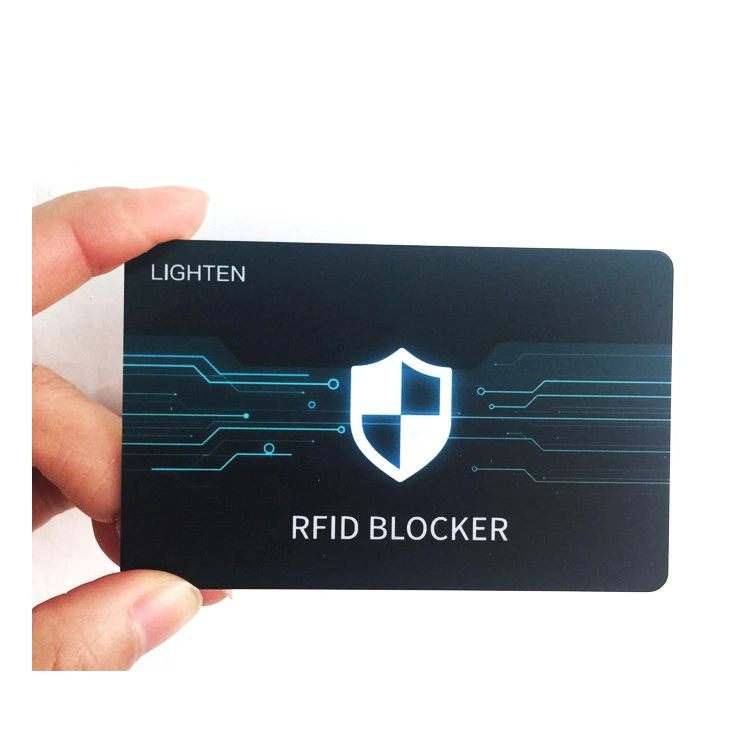 Shenzhen Factory Price PVC Material Signal Blocking RFID Card