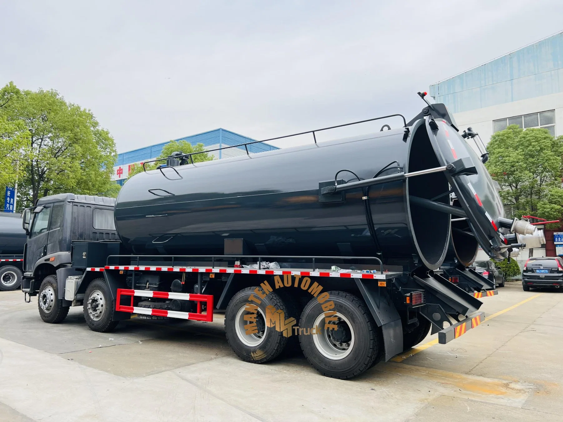 FAW Nuevo 16000L 18000L Equipo de Limpieza de Alcantarillado tanque de succión de vacío Para camión de bomba de agua de alcantarillado