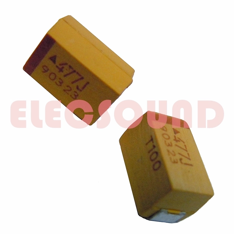 Ca45 100uF 6,3V B 10 % 2000pcs/Rolle SMD-Chip-Tantal-Kondensatoren