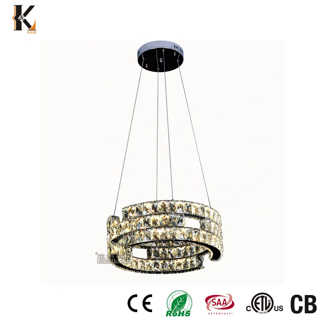 Chambre européenne Crystal chandelier Chine Dropshipping grands lustres de luxe lampe Lustre en cristal