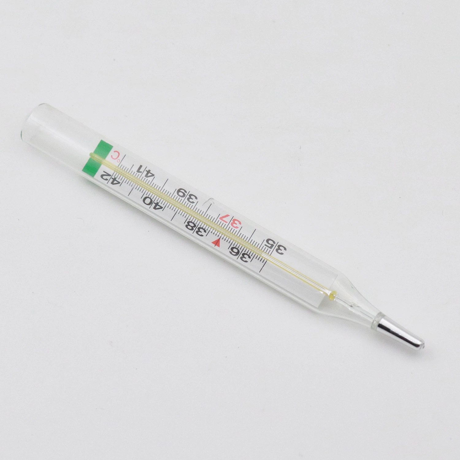 Non-Mercury Free Non Mercury Glass Gallium Medical Clinical Armpit Thermometer