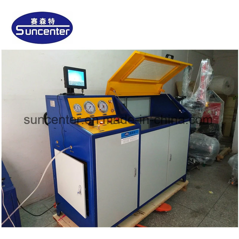 Good Quality Suncenter High Pressure Air Hydraulic Burst Testing Machine for Pipes