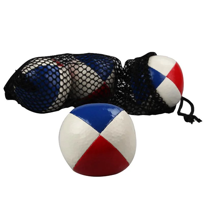 New PU Leather Velvet Magic Acrobatic Hand Toss Juggling Ball Juggling Ball Toy Ball