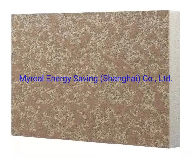 Thermal Heat Insulation Innovative Exterior Glazed Foam Ceramic Cladding Tile with Natural Stone Effect