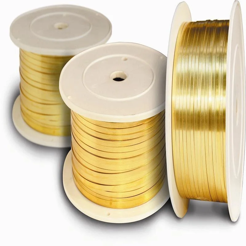 En Grade C11000 C10200 Pure 99.99% Copper Strips Thickness 0.13-3.0mm Conductive Copper Strips