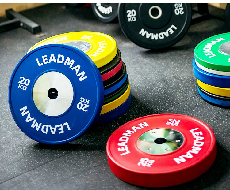 Sports Goods Color Competition Bumper Plate for Weight Lifting