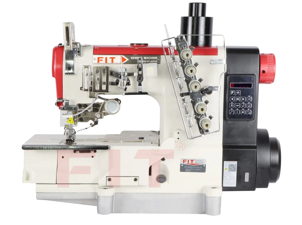 Fit-500zd-01CB/Ut Auto Trimmer Integrated Interlock Sewing Machine