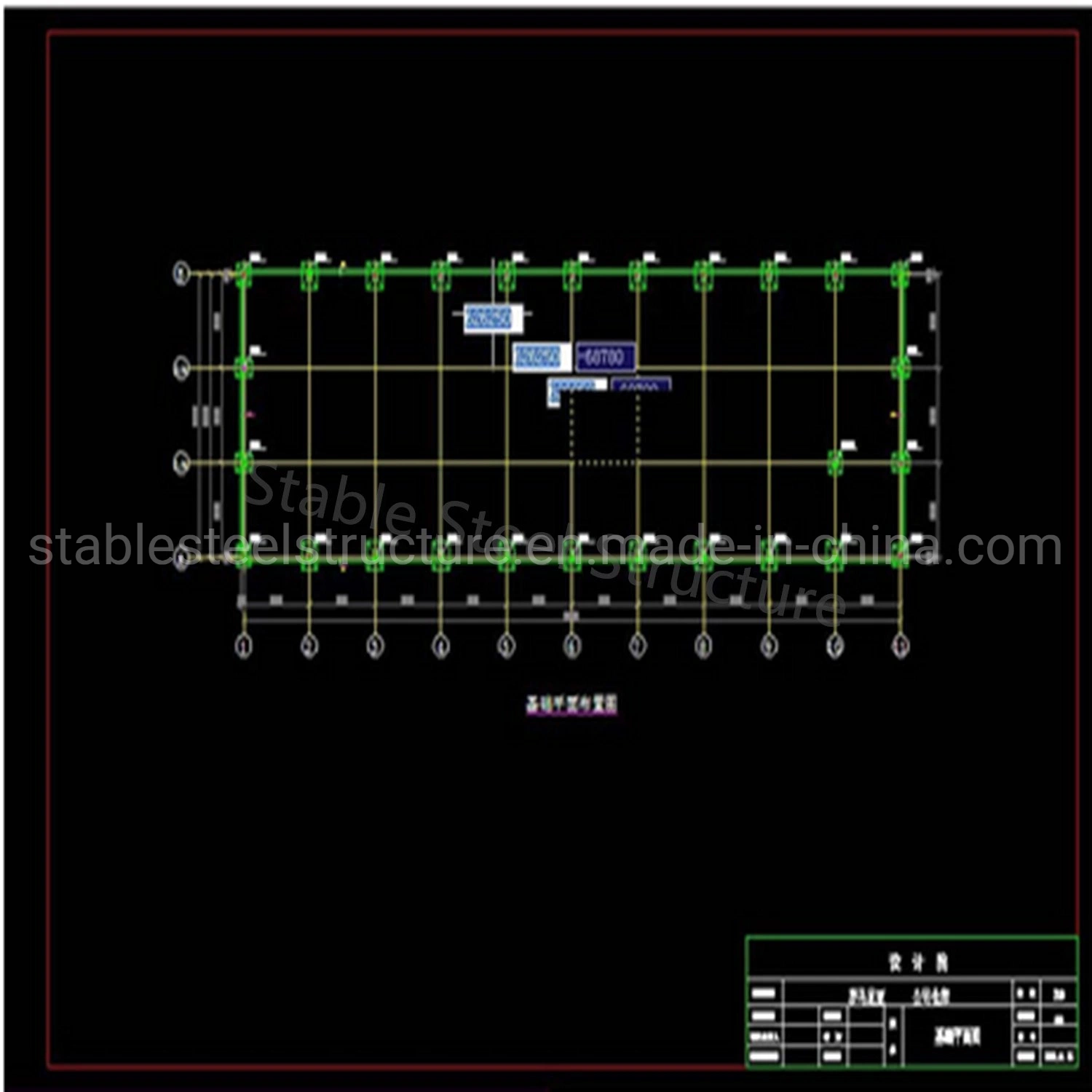 Prefabricated Construction Material Prefab Warehouse Workshop Hangar Hall Steel Structure Building