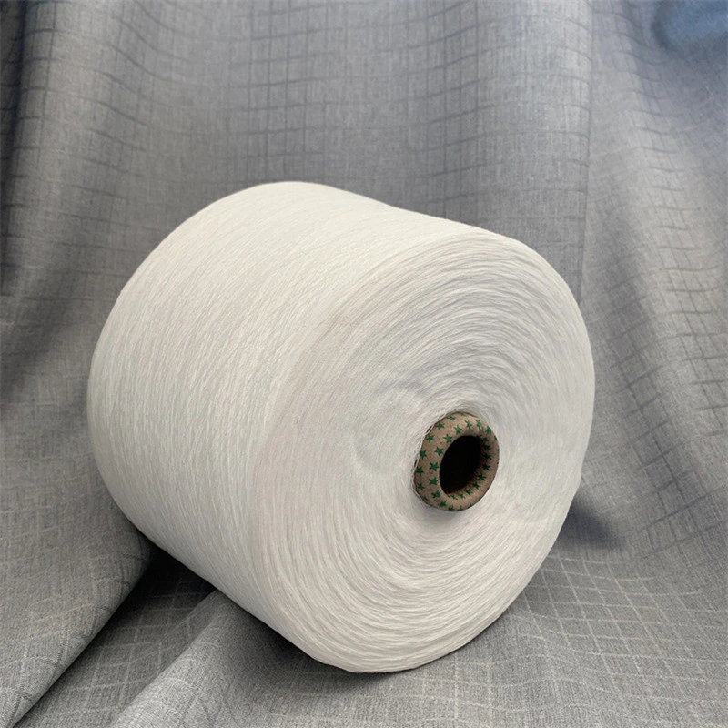 Ne30/1 Polyester Spun Yarn for Knitting