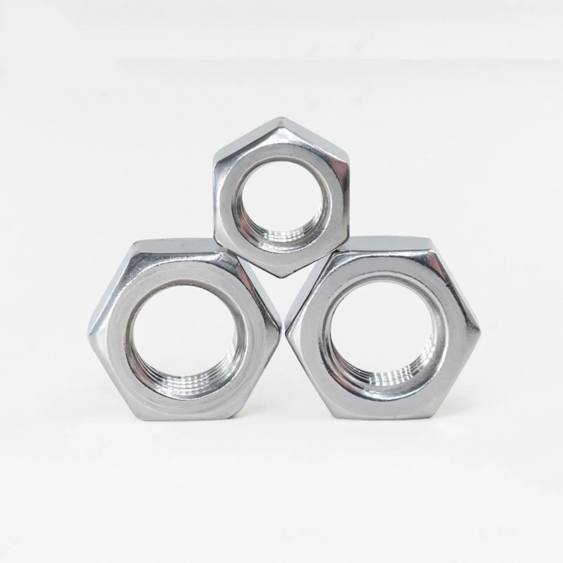 Attractive Price DIN934 304 316 Hexagon Head Nuts Stainless Steel Hex Nuts