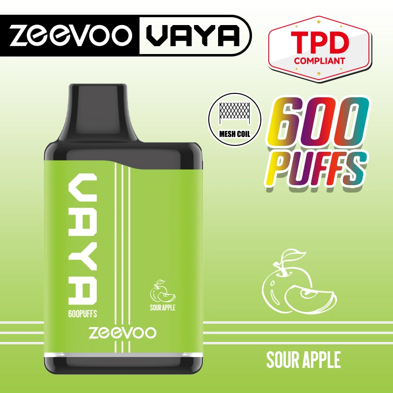 Dernier gros DPT Zeevoo Vaya Vape Pods stylo à usage unique 600 fuff E cigarette Vapes jus