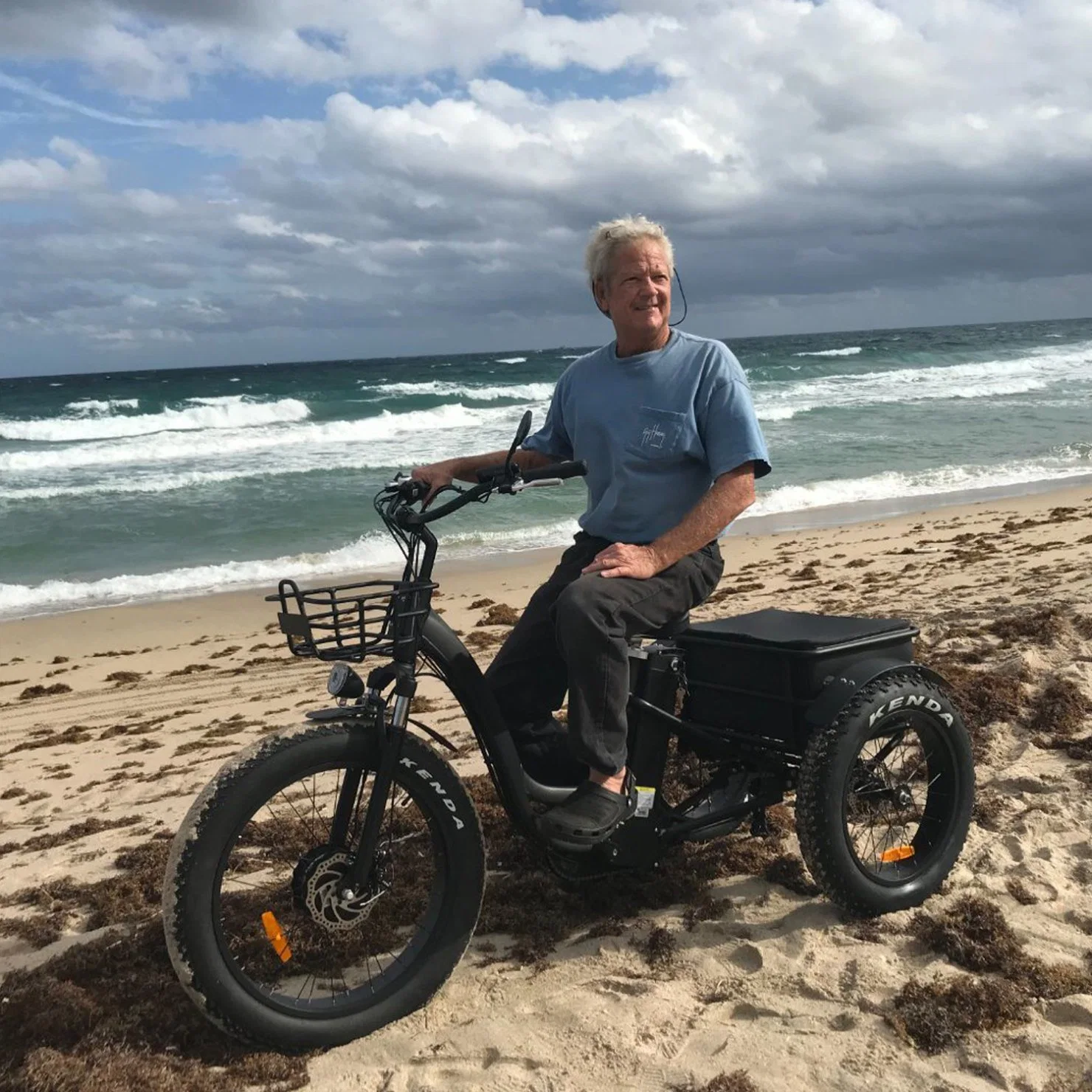 Three Wheel 4.0 Inch Fat Tire for Beach Cruiser Cargo Electric Trike