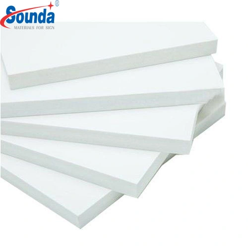White PVC Foam Board 9mm PVC Plastic Sheet