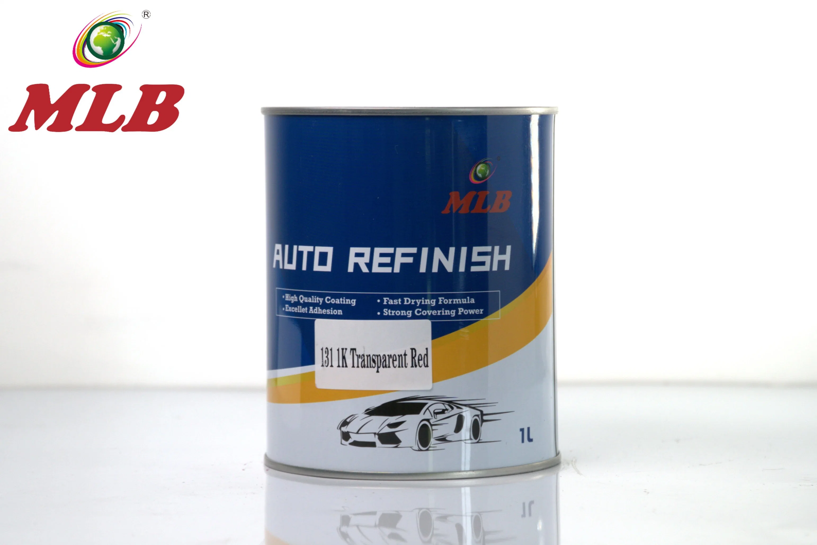 1K 2K Soild Color Customizable Automotive Car Coating Auto Refinish Paint