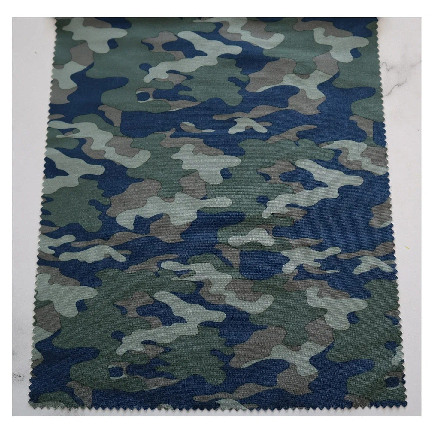 Stock 1000d 100% Nylon Oxford Mc Camo Imprimé Tissu Imperméable avec Revêtement en PU