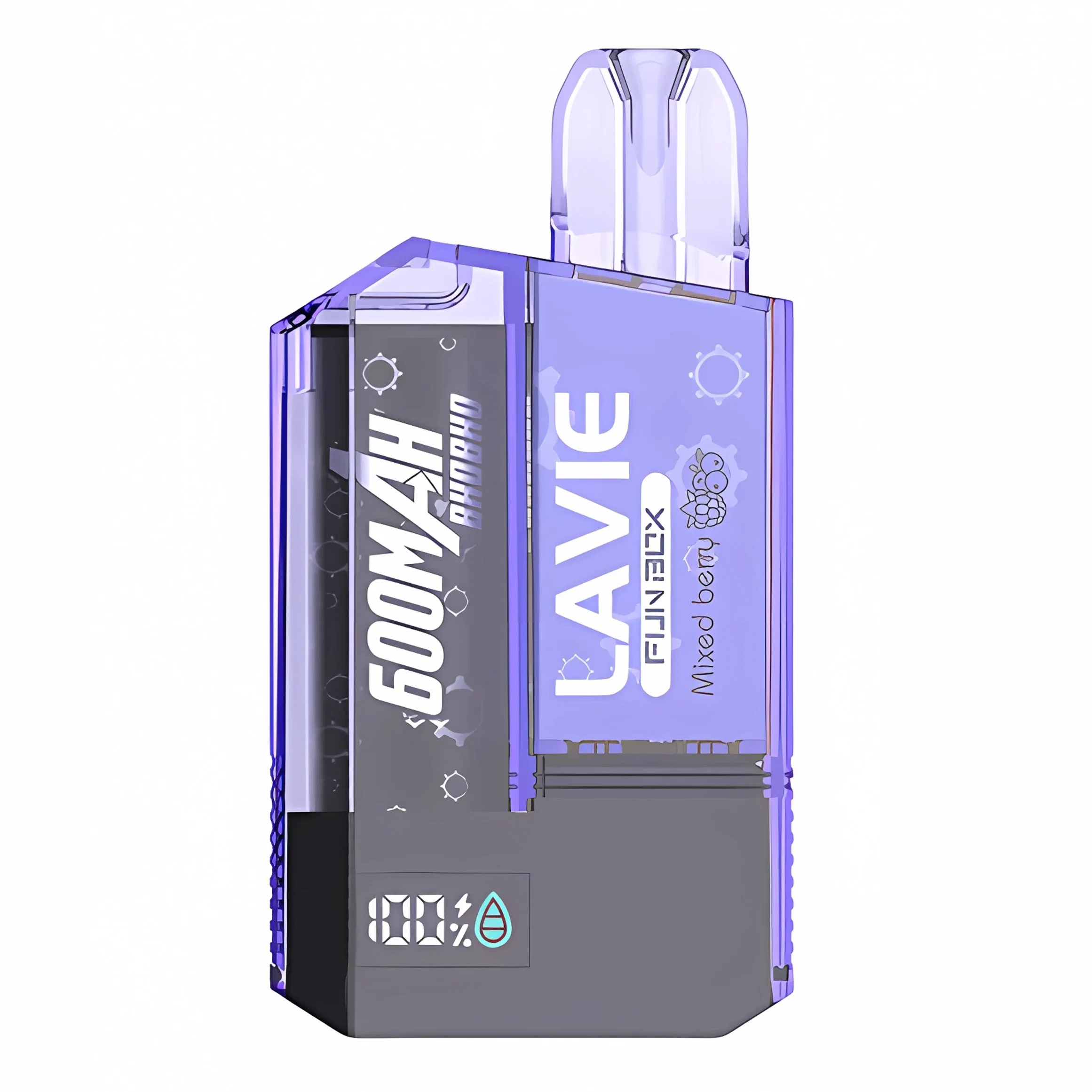 OEM ODM Prix d'usine bon marché Waka Petite taille Cyberpunk 600 800 Puff Pré-rempli Kit de pod prérempli Vape Crystal