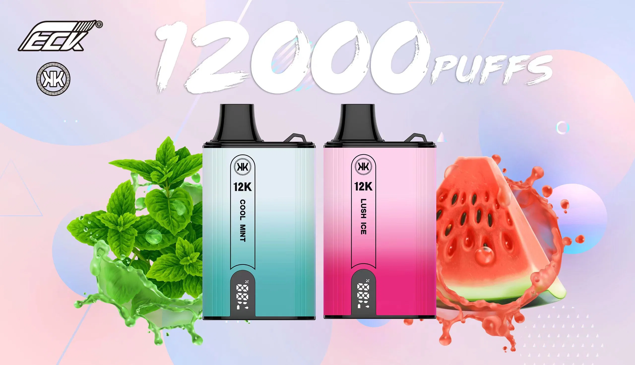 Factory Supply Wholesale/Supplier Kk Energy 12000 Puffs 3% Mini Ecig Puff Bar 8000 Puffs Vape