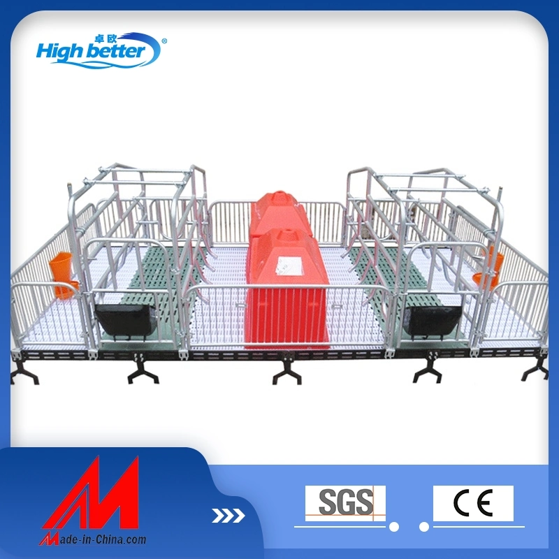 High quality/High cost performance  Hot Galvanized Pig Farrowing Crates /Sows Farrowing Bed /Sows Farming Equipment