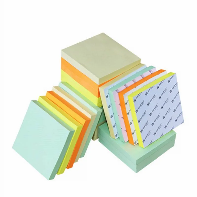 Papier coloré Sticky Notes Standard Memo Pad avec beaucoup de prix