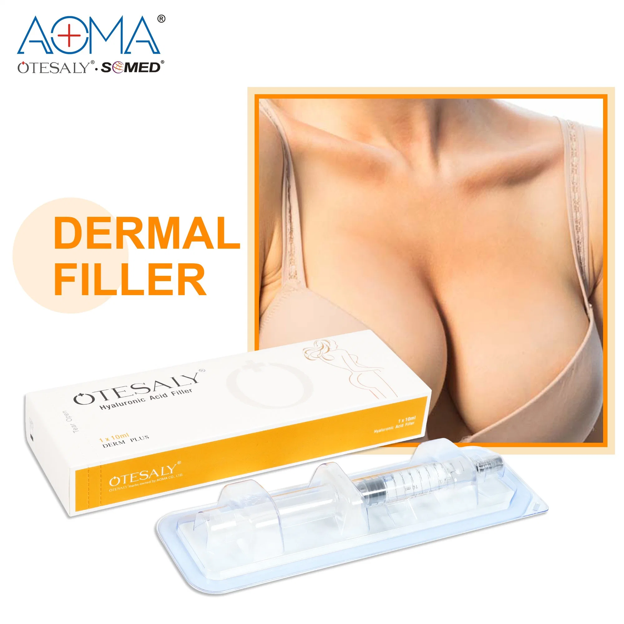 Hot Sale Hyaluronic Acid Dermal Filler Otesaly 10ml Ha Gel Injection Breast Injection Buttock Injection