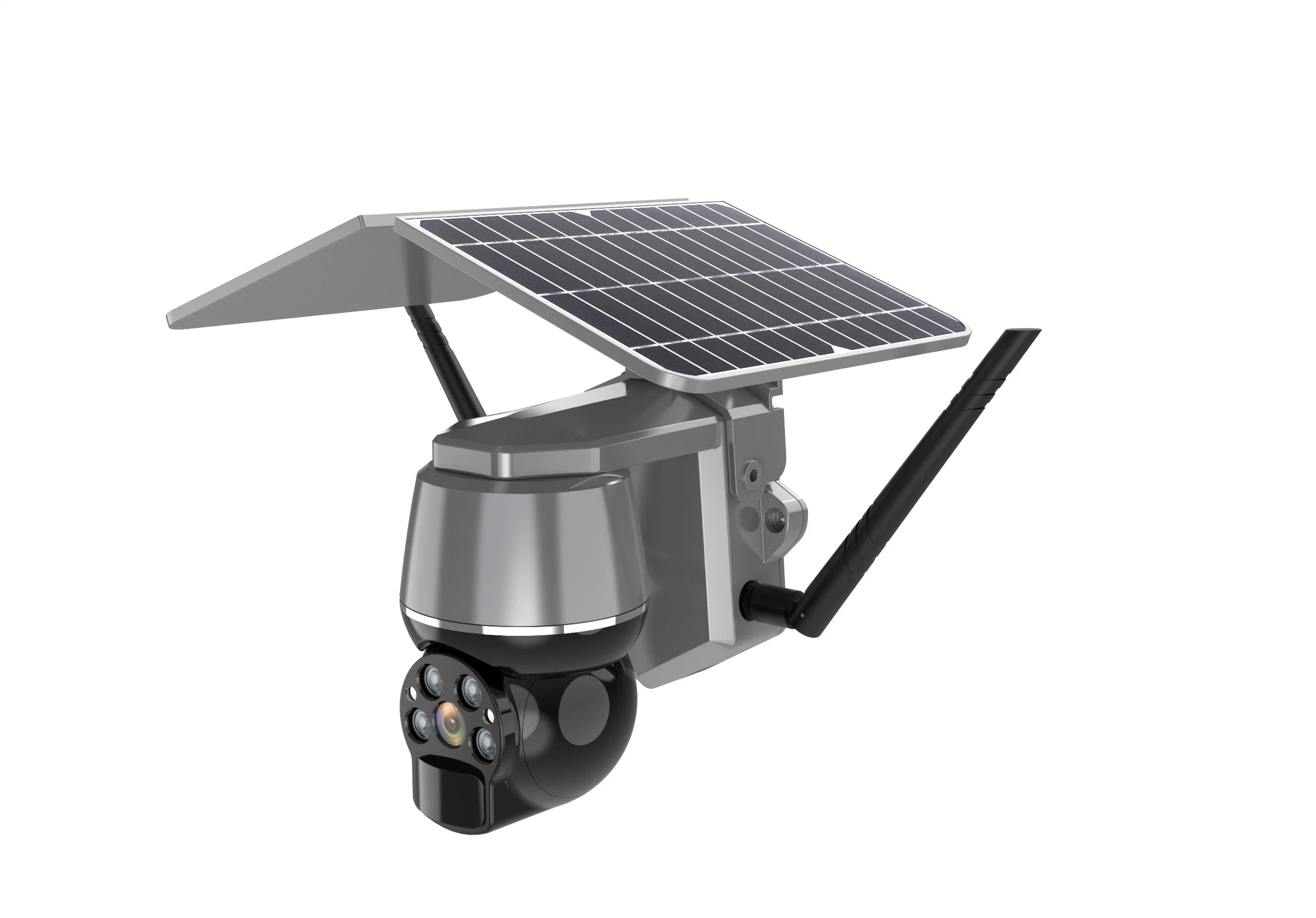 IP65 4X Zoom Samll Size1080p HD Ubox Solar Powered Camera with IR Night Vision