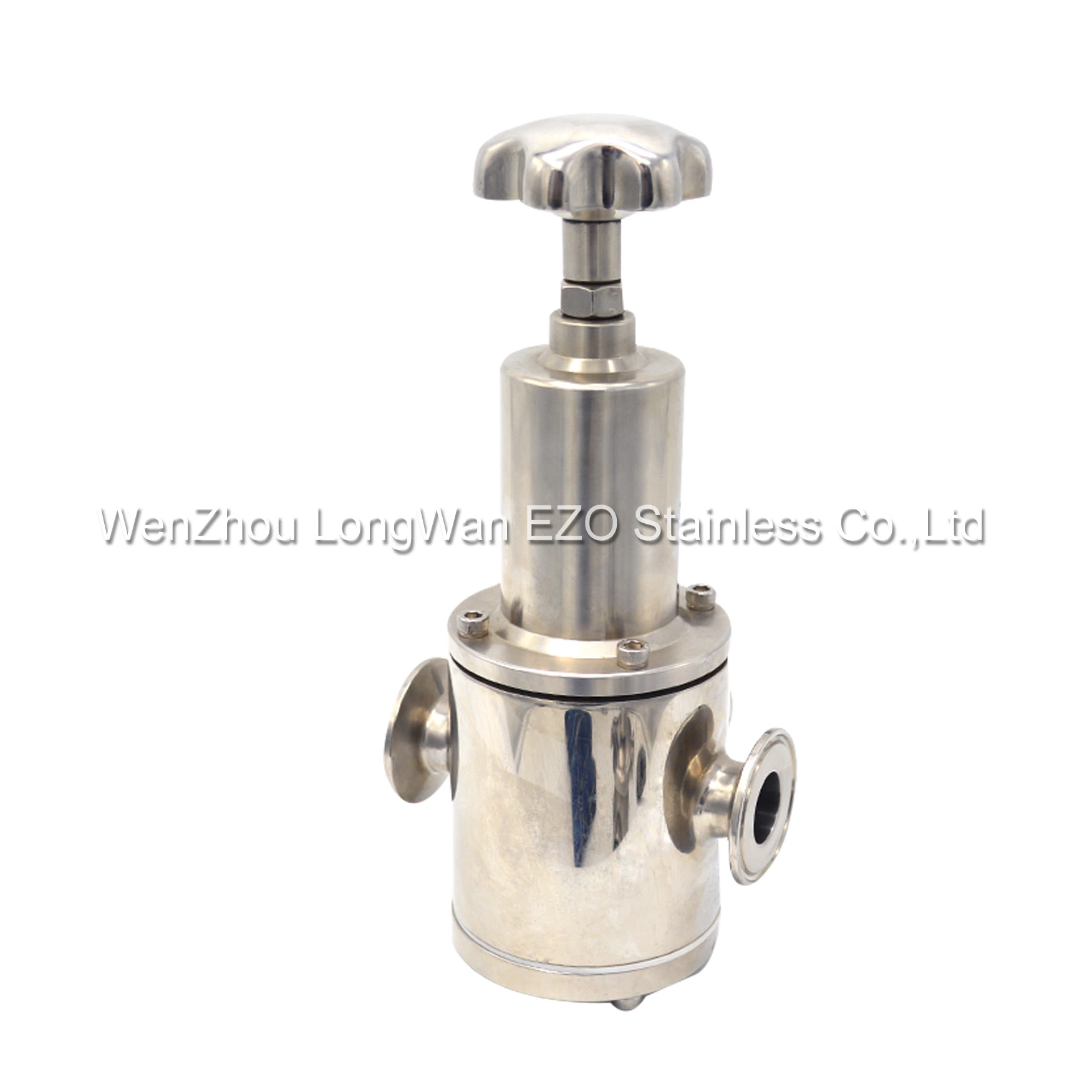 Stainless Steel 316L Clamped in-Line Safety Valve Polished