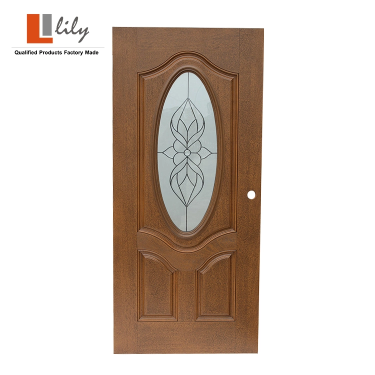 China Suppliers Modern Fire Rated Industrial Fiberglass Door Skin Windows and Doors Arched Entry Doors Front Doors Sliding Door Wood Grain Fiberglass Door