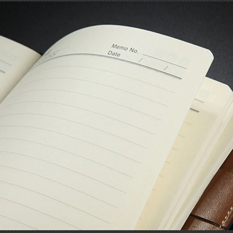 Wholesale/Supplier High Grade PU Leather Cover Planner Notebook Hardcover Notebook Journal Notebook