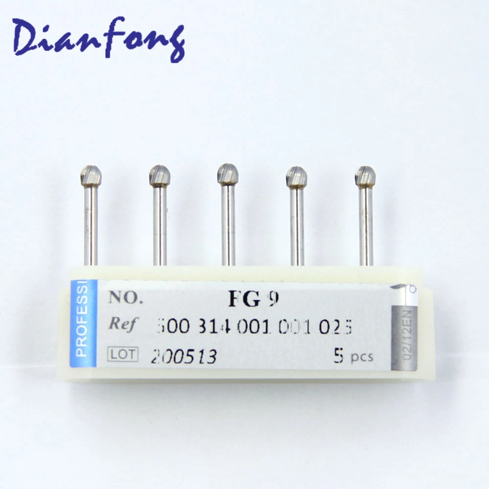 Fg9 Ce ISO High Speed Round Dentist Bur ISO 500 314 001 001 025