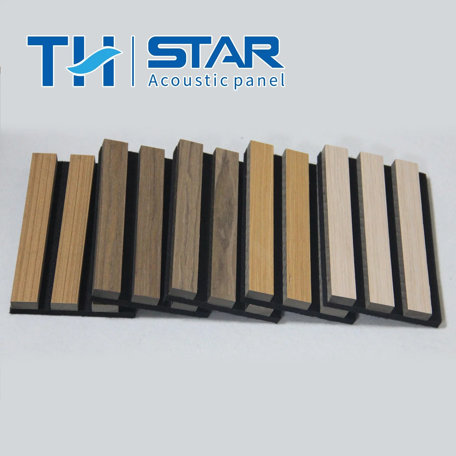 Acoustic Panel Diffusion Wall Soundproofing Slat Wooden Fiber Acoustic Panels for Studio/Office