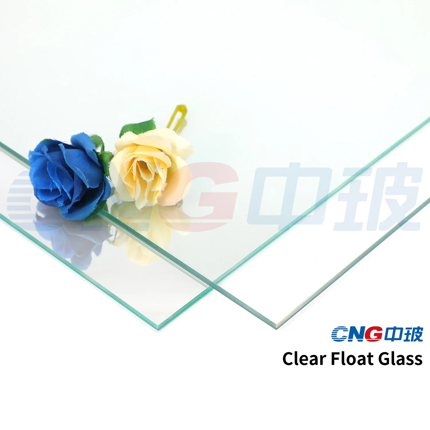 1.1-12mm Tinted Float Glass with Green, Blue, Grey, Bronze, Clear Colors