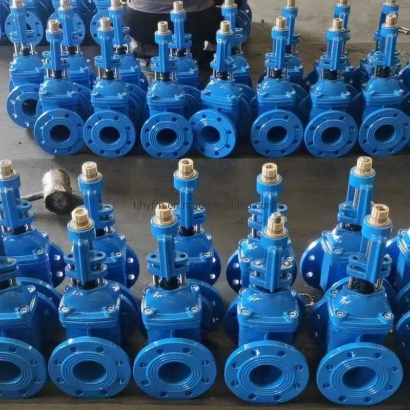 Factory Price 4 Inch Ductile Cast Iron Nrs Resilient Seated Ggg50 EPDM Esilient Wdege Disc Gate Valve